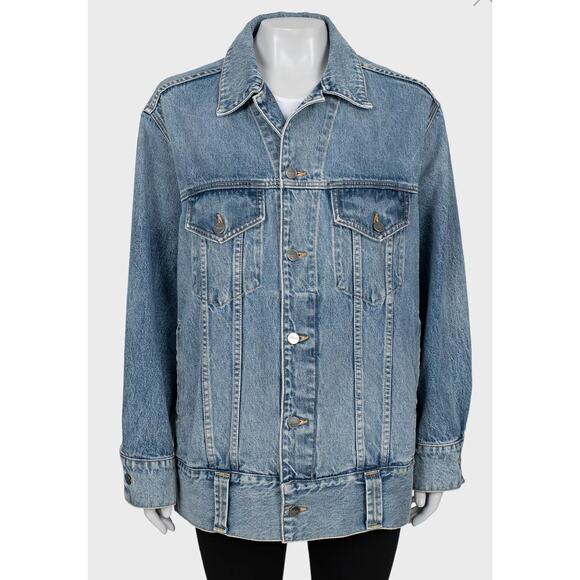 Khaite Oversized Blue Denim Jacket  Sz.S - Picture 1 of 4